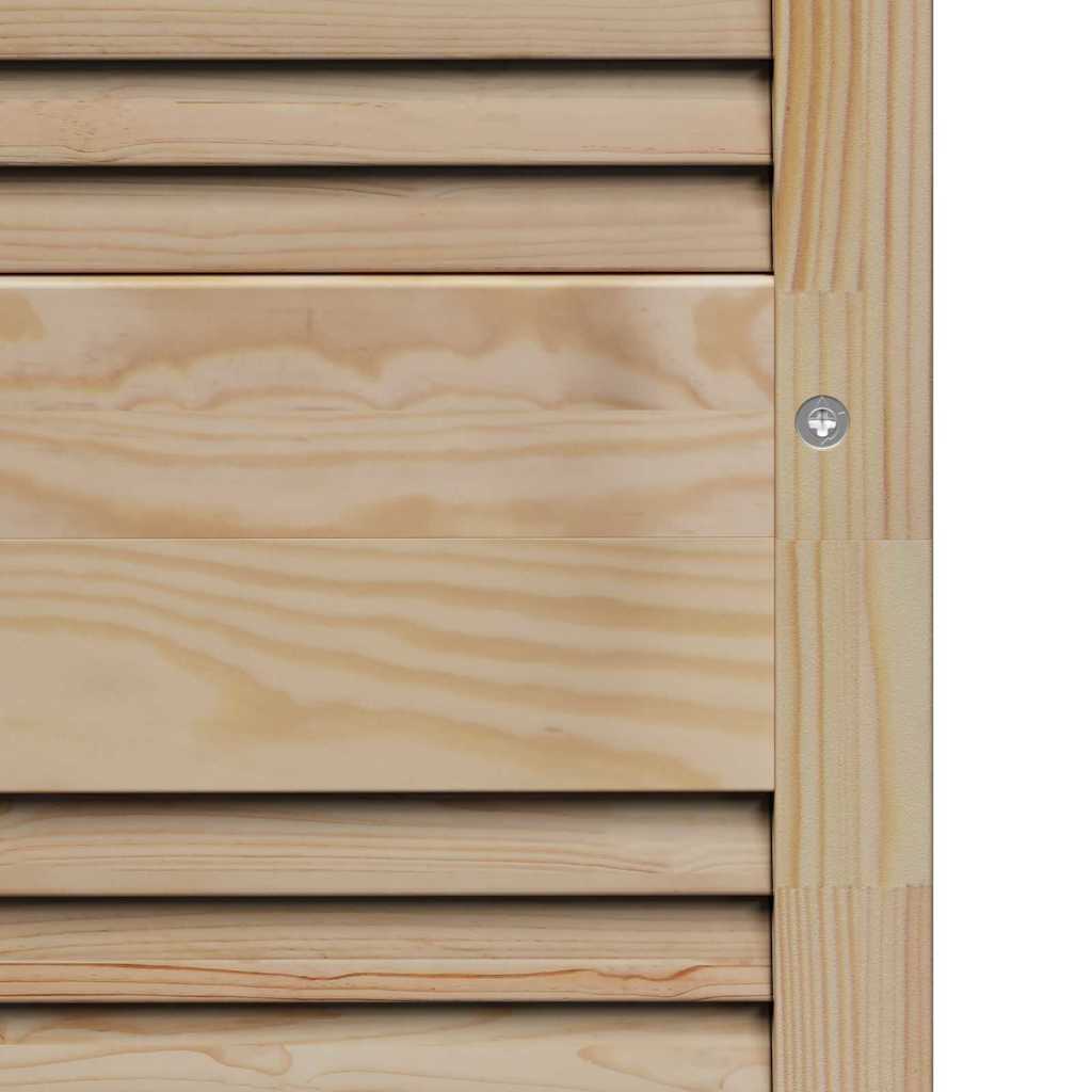 Πόρτα Ντουλάπας με πόρτα 2 pcs Φυσικό 140,5 x 2,1 x 39,5 cm - Pakobazaar