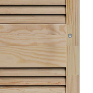 Πόρτα Ντουλάπας με πόρτα 2 pcs Φυσικό 140,5 x 2,1 x 39,5 cm - Pakobazaar