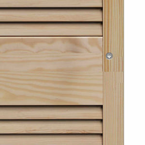 Πόρτα Ντουλάπας με πόρτα 2 pcs Φυσικό 49,5 x 2,1 x 140,5 εκ - Pakobazaar