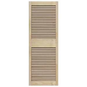Πόρτα Ντουλάπας με πόρτα 2 pcs Φυσικό 49,5 x 2,1 x 140,5 εκ - Pakobazaar