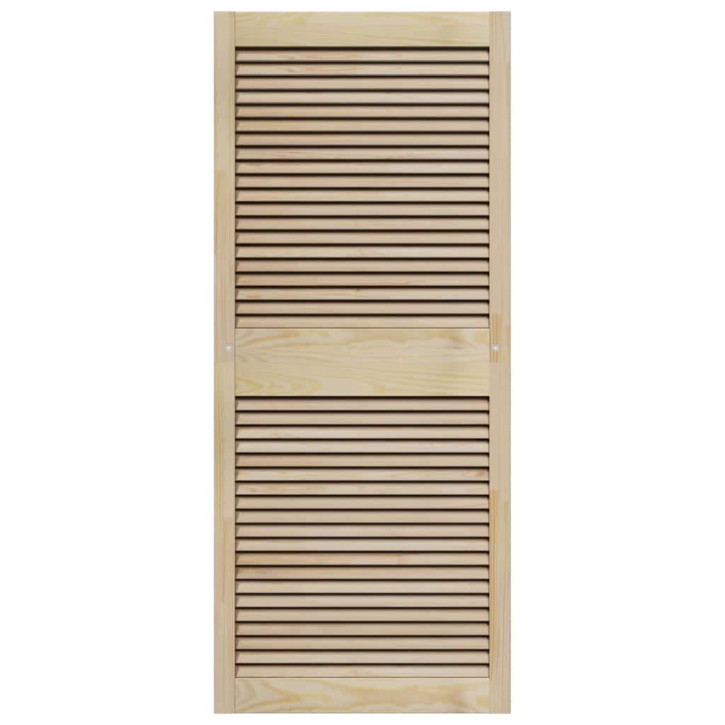 Πόρτα Ντουλάπας με πόρτα 2 pcs Φυσικό 140,5 x 2,1 x 59,5 cm - Pakobazaar