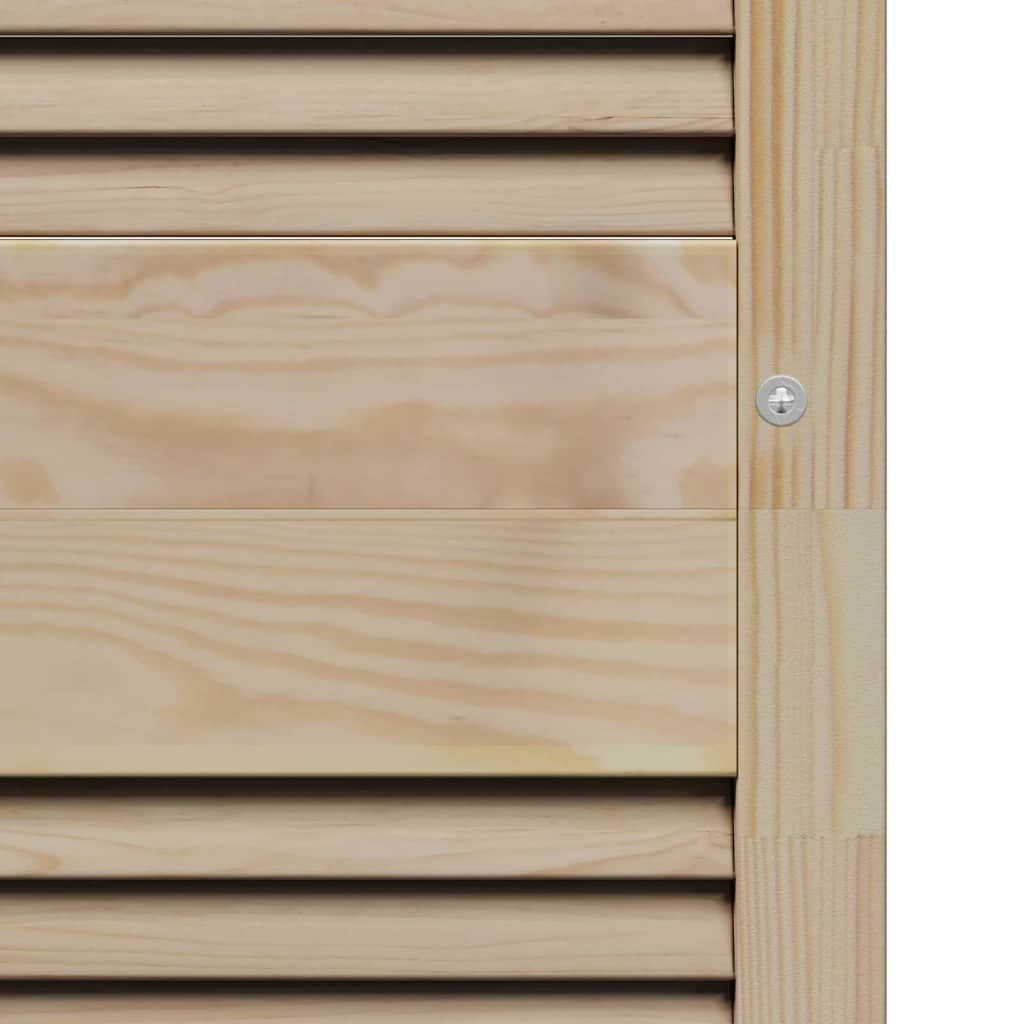 Πόρτα Ντουλάπας Φυσικό 170 x 2,1 x 39,5 cm Στερεά ξυλεία πεύκου - Pakobazaar