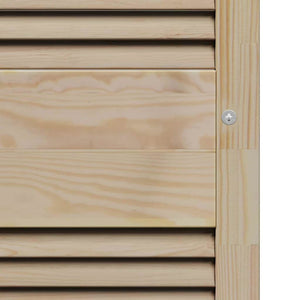 Πόρτα Ντουλάπας Φυσικό 170 x 2,1 x 39,5 cm Στερεά ξυλεία πεύκου - Pakobazaar