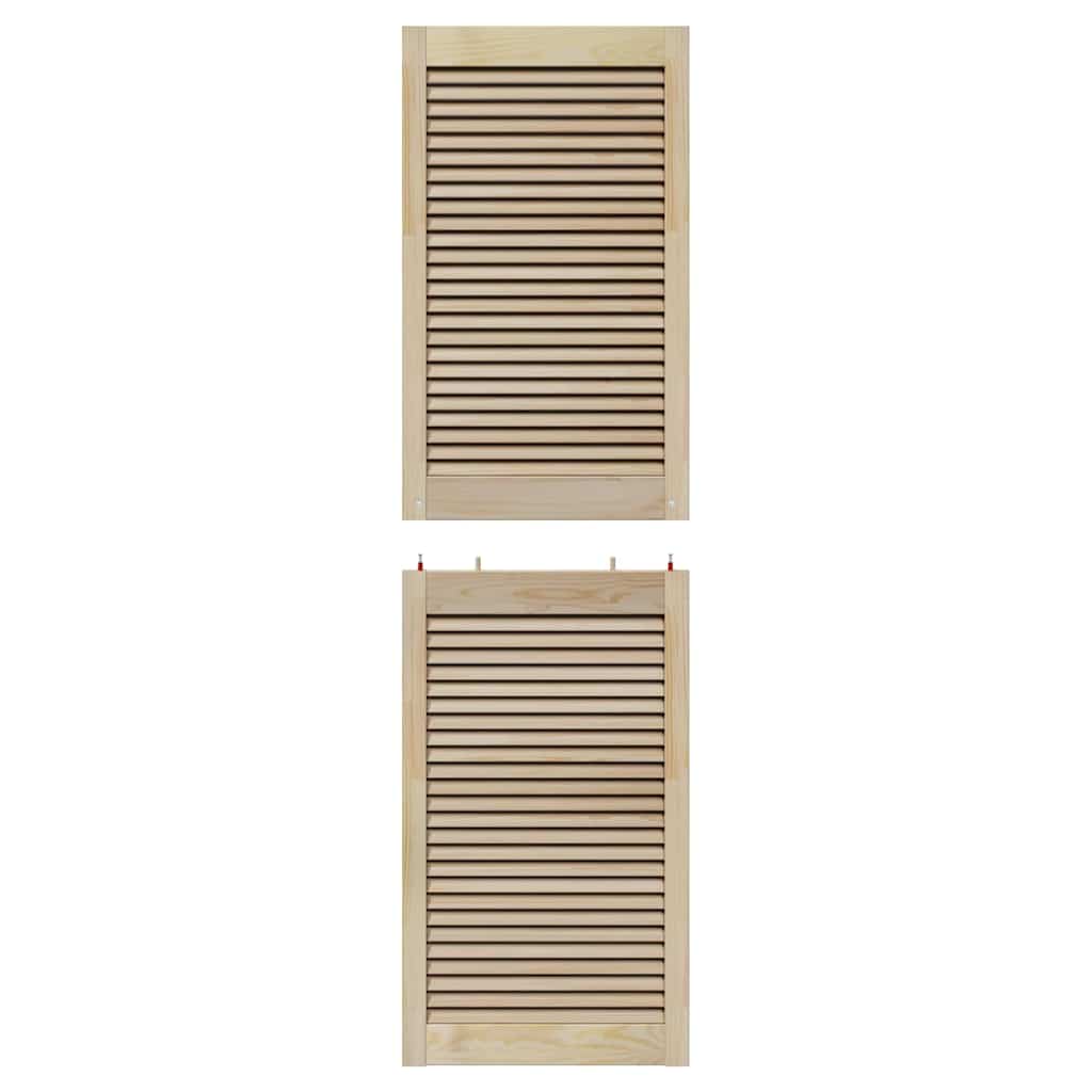 Πόρτα Ντουλάπας Φυσικό 170 x 2,1 x 49,5 cm Στερεά ξυλεία πεύκου - Pakobazaar