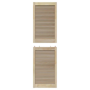 Πόρτα Ντουλάπας Φυσικό 170 x 2,1 x 49,5 cm Στερεά ξυλεία πεύκου - Pakobazaar