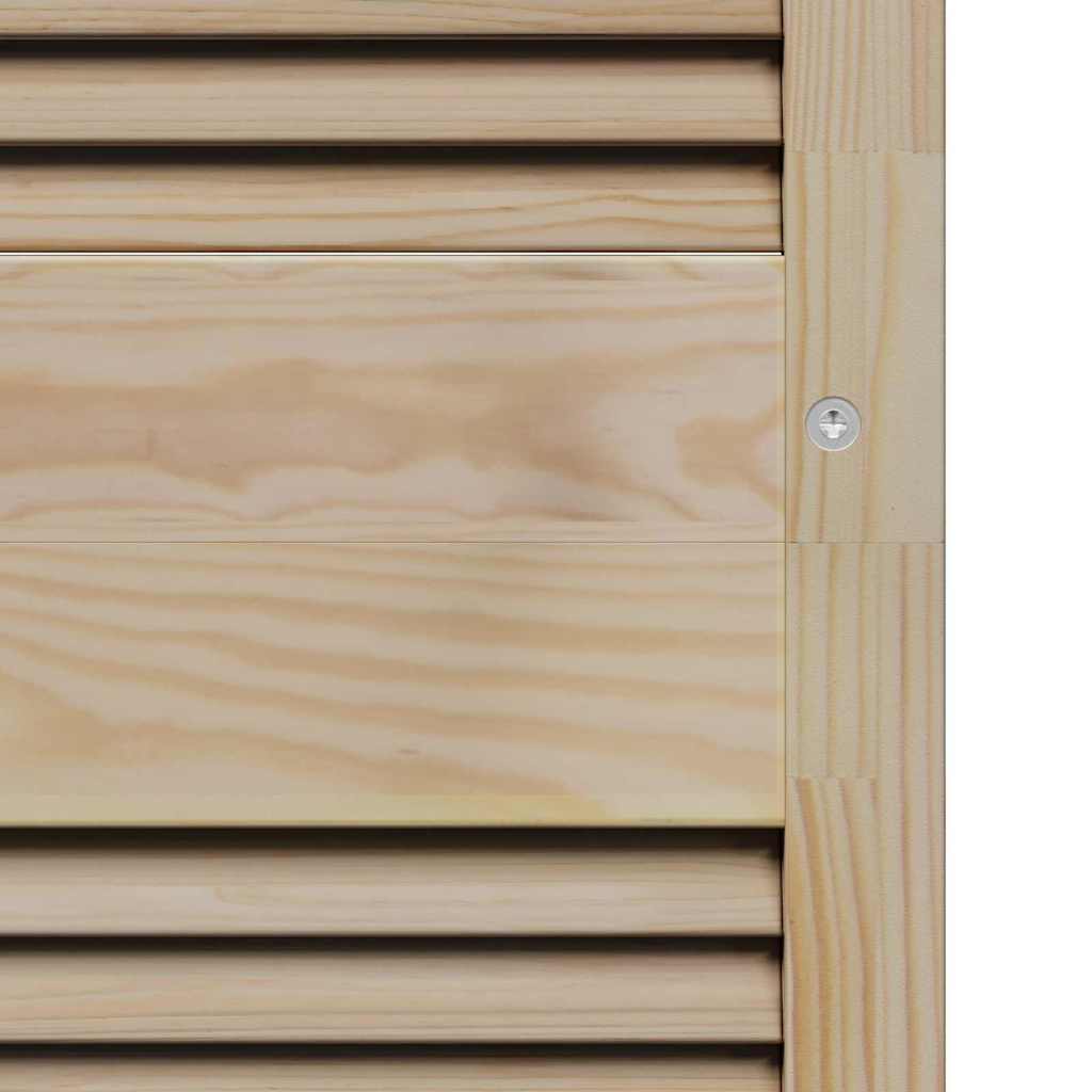 Πόρτα Ντουλάπας Φυσικό 170 x 2,1 x 49,5 cm Στερεά ξυλεία πεύκου - Pakobazaar
