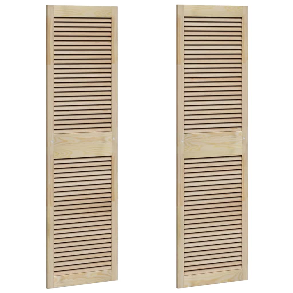 Πόρτα Ντουλάπας με πόρτα 2 pcs Φυσικό 170 x 2,1 x 49,5 cm - Pakobazaar