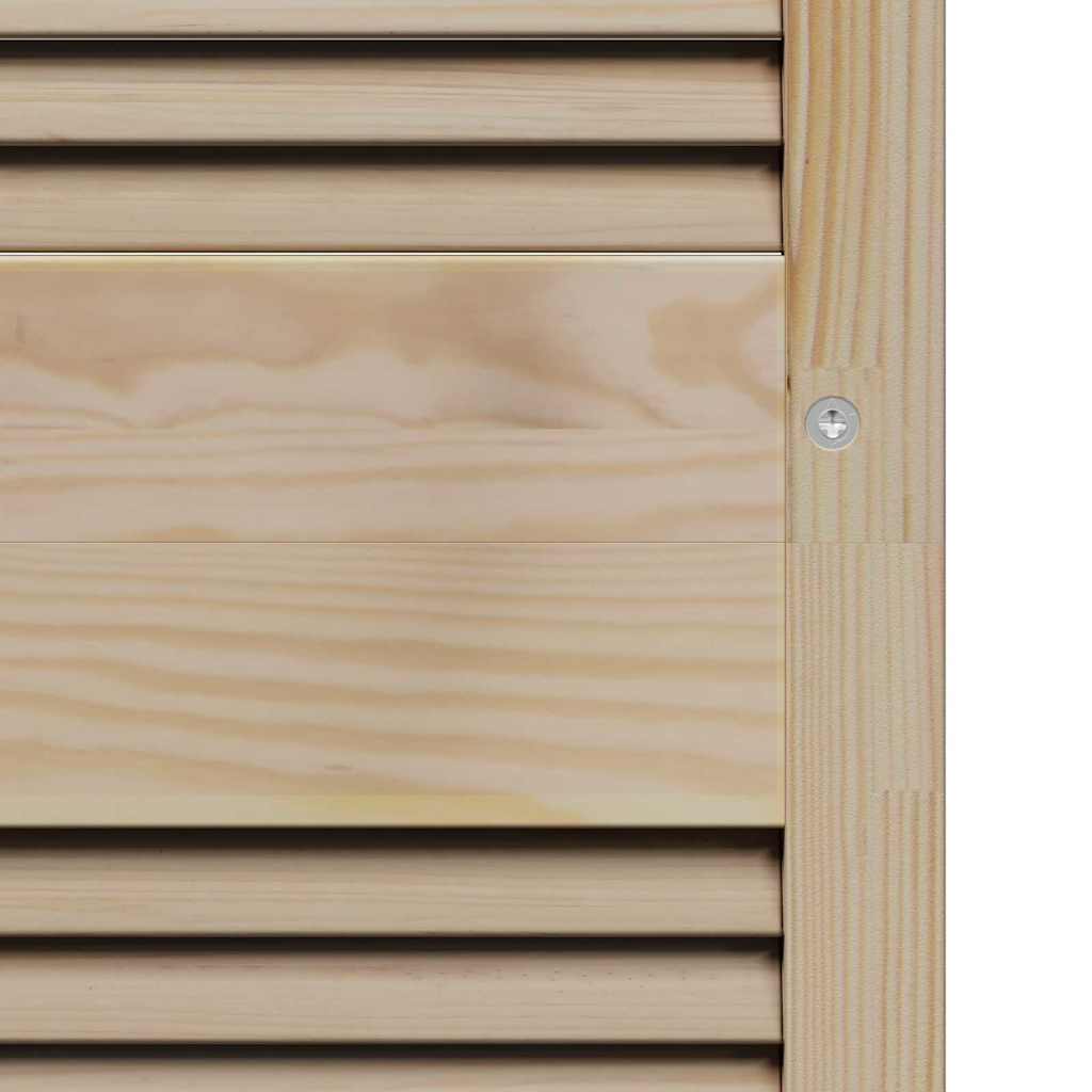 Πόρτα Ντουλάπας με πόρτα 2 pcs Φυσικό 170 x 2,1 x 59,5 cm - Pakobazaar