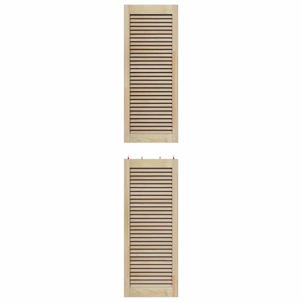 Πόρτα Ντουλάπας Φυσικό 201 x 2,1 x 39,5 cm Στερεά ξυλεία πεύκου - Pakobazaar