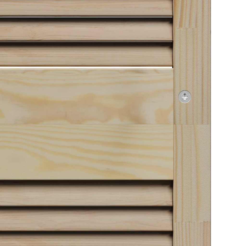 Πόρτα Ντουλάπας Φυσικό 201 x 2,1 x 39,5 cm Στερεά ξυλεία πεύκου - Pakobazaar