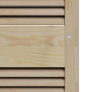 Πόρτα Ντουλάπας Φυσικό 201 x 2,1 x 39,5 cm Στερεά ξυλεία πεύκου - Pakobazaar