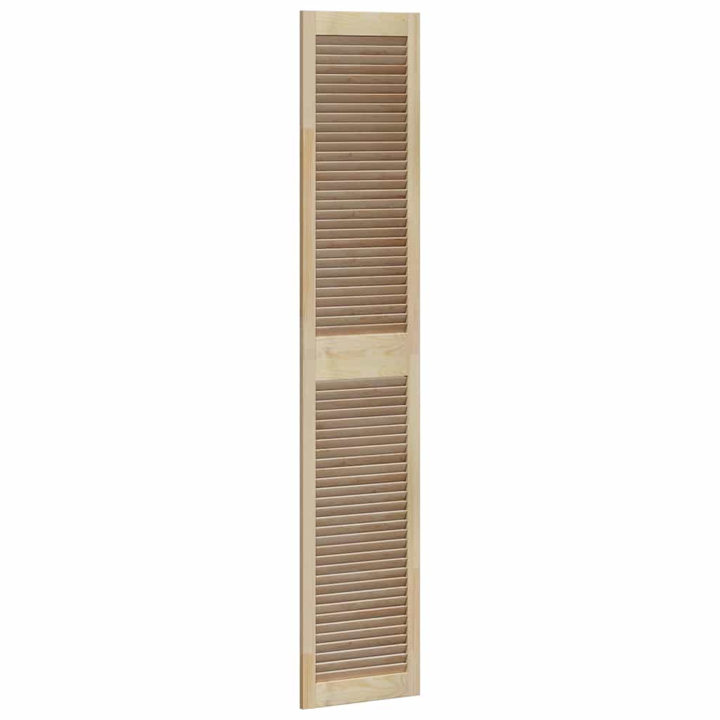 Πόρτα Ντουλάπας Φυσικό 201 x 2,1 x 39,5 cm Στερεά ξυλεία πεύκου - Pakobazaar