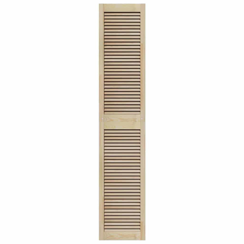 Πόρτα Ντουλάπας Φυσικό 201 x 2,1 x 39,5 cm Στερεά ξυλεία πεύκου - Pakobazaar