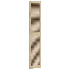 Πόρτα Ντουλάπας με πόρτα 2 pcs Φυσικό 201 x 2,1 x 39,5 cm - Pakobazaar