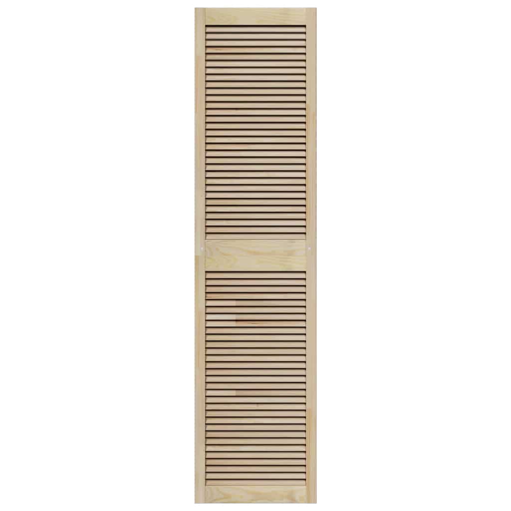 Πόρτα Ντουλάπας Φυσικό 201 x 2,1 x 49,5 cm Στερεά ξυλεία πεύκου - Pakobazaar