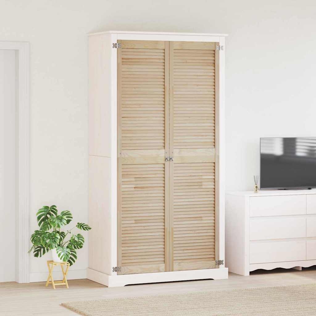 Πόρτα Ντουλάπας με πόρτα 2 pcs Φυσικό 201 x 2,1 x 49,5 cm - Pakobazaar