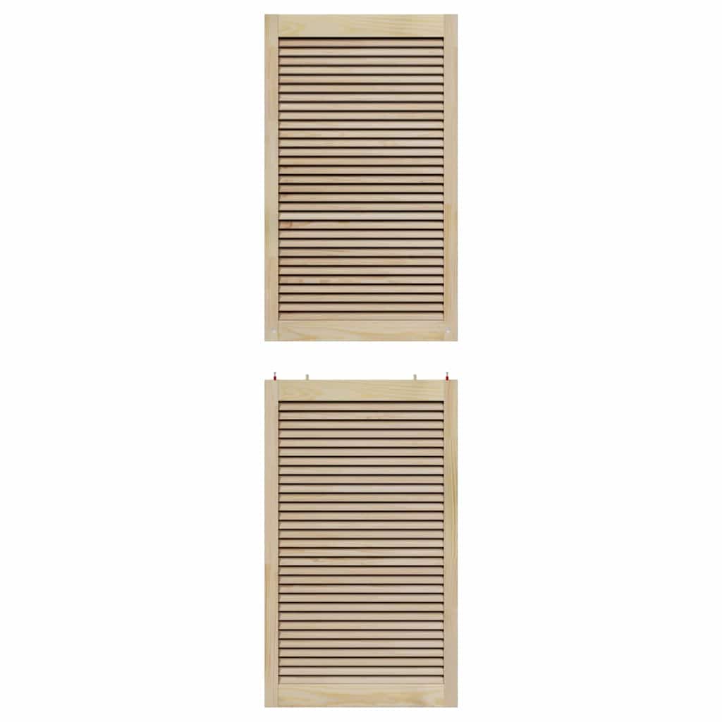 Πόρτα Ντουλάπας Φυσικό 201 x 2,1 x 59,5 cm Στερεά ξυλεία πεύκου - Pakobazaar