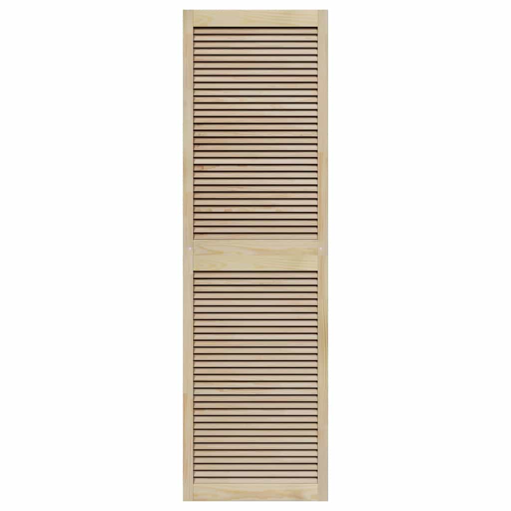 Πόρτα Ντουλάπας Φυσικό 201 x 2,1 x 59,5 cm Στερεά ξυλεία πεύκου - Pakobazaar