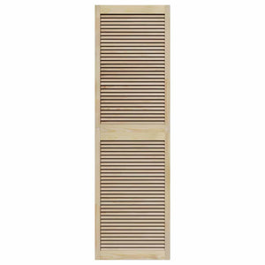 Πόρτα Ντουλάπας Φυσικό 201 x 2,1 x 59,5 cm Στερεά ξυλεία πεύκου - Pakobazaar