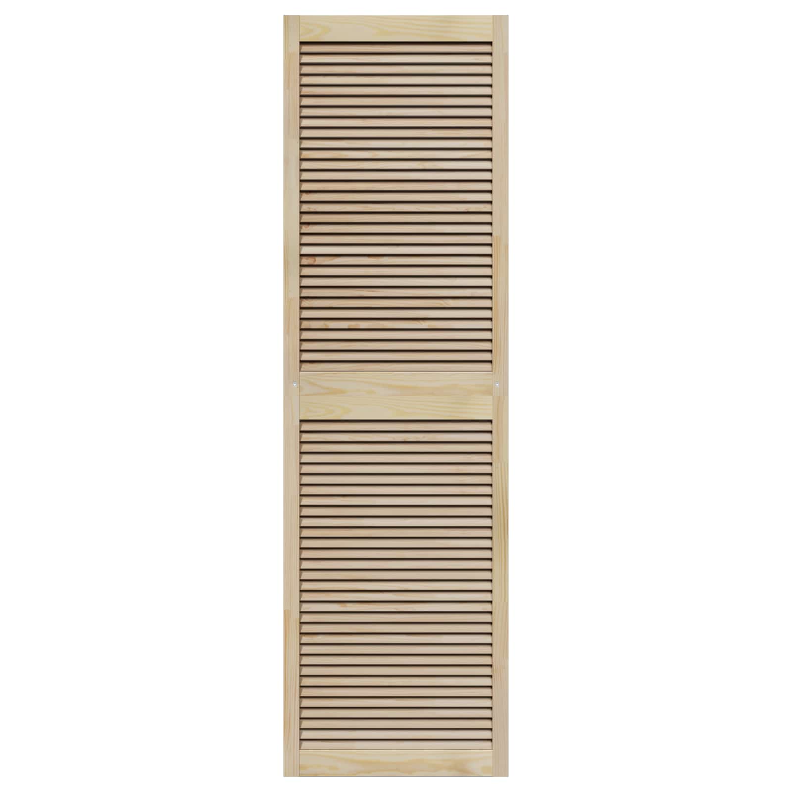 Πόρτα Ντουλάπας με πόρτα 2 pcs Φυσικό 201 x 2,1 x 59,5 cm - Pakobazaar