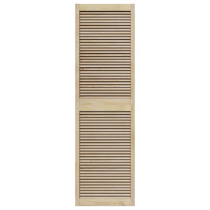 Πόρτα Ντουλάπας με πόρτα 2 pcs Φυσικό 201 x 2,1 x 59,5 cm - Pakobazaar