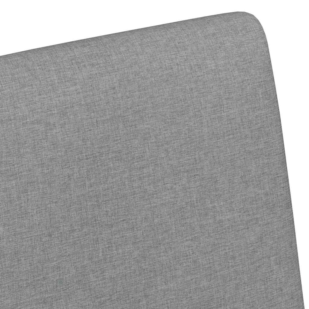 Καρέκλες Φαγητού με Ρόδες 2 pcs Ανοιχτό γκρι 57 x 66 x 94 εκ