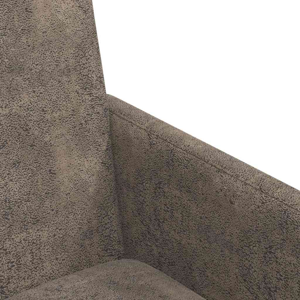 Καρέκλες Φαγητού με Ρόδες 2 pcs Σκούρο γκρι 57 x 66 x 94 εκ
