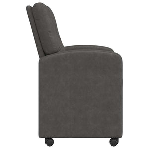 Καρέκλες Φαγητού με Ρόδες 2 pcs Μαύρο 57 x 67 x 95 εκ - Pakobazaar