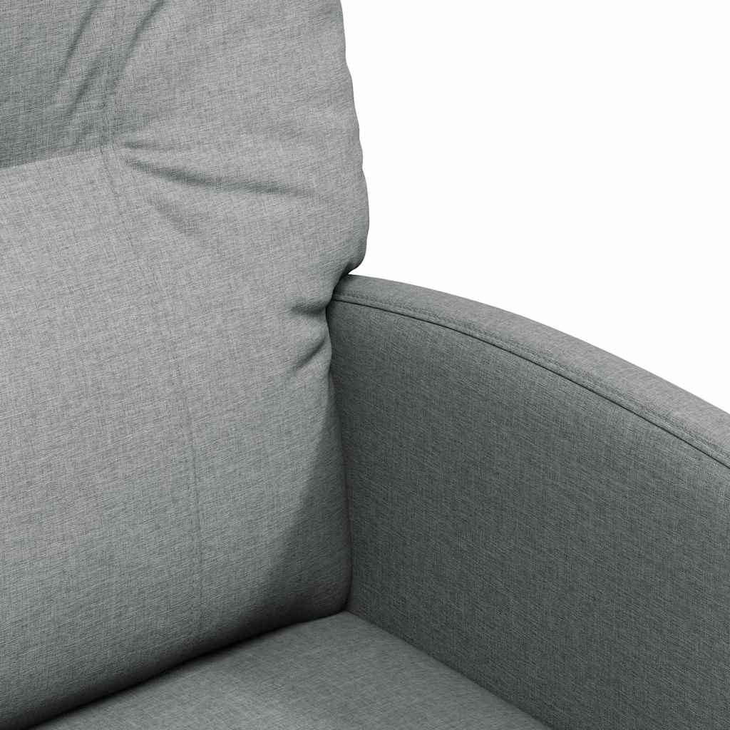 Καρέκλες Φαγητού με Ρόδες 2 pcs Ανοιχτό γκρι 57 x 67 x 95 εκ - Pakobazaar