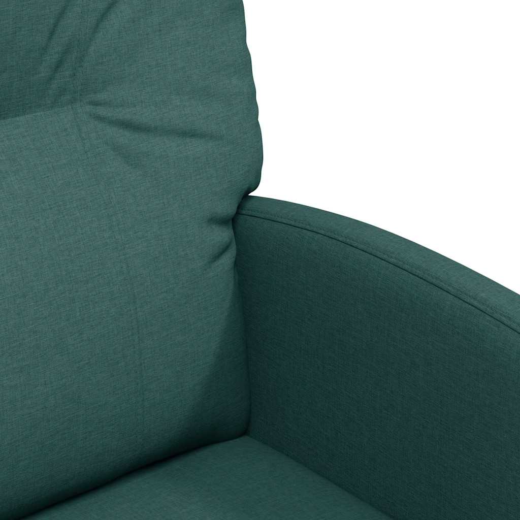 Καρέκλες Φαγητού με Ρόδες 2 pcs Σκούρο πράσινο 57 x 67 x 95 εκ