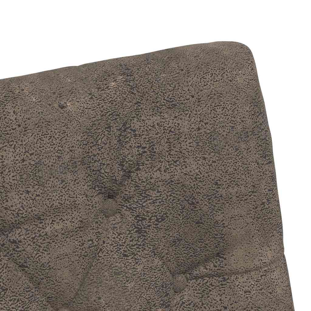 Καρέκλες Φαγητού με Ρόδες 2 pcs Σκούρο γκρι 58 x 67 x 97 εκ - Pakobazaar