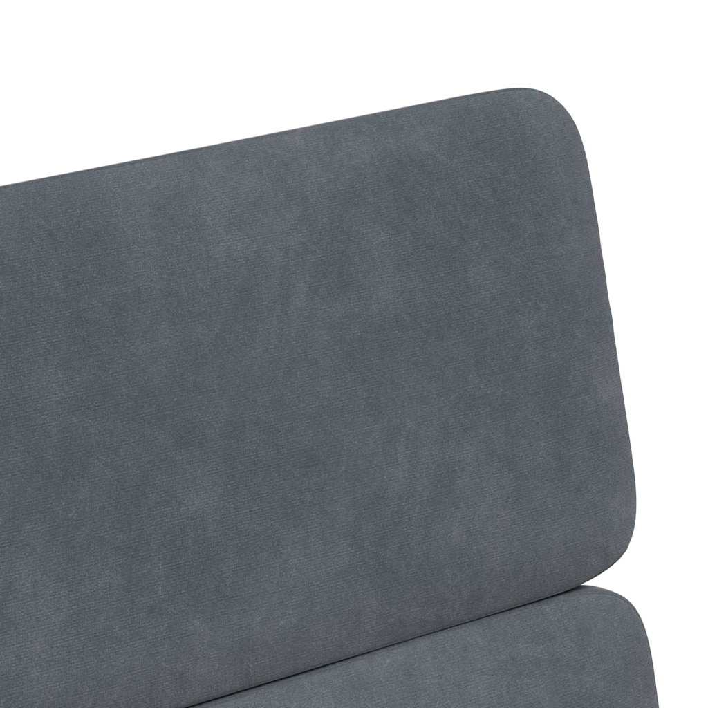 Καρέκλες Φαγητού με Ρόδες 2 pcs Σκούρο γκρι 58 x 65 x 98 εκ. - Pakobazaar