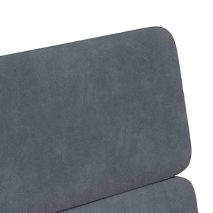 Καρέκλες Φαγητού με Ρόδες 2 pcs Σκούρο γκρι 58 x 65 x 98 εκ. - Pakobazaar