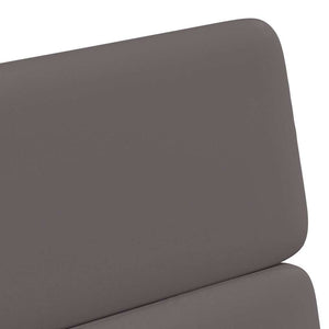 Καρέκλες Φαγητού με Ρόδες 2 pcs Γκρι 58 x 65 x 98 εκ. - Pakobazaar