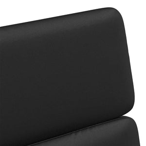 Καρέκλες Φαγητού με Ρόδες 2 pcs Μαύρο 58 x 65 x 98 εκ. - Pakobazaar
