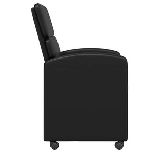 Καρέκλες Φαγητού με Ρόδες 2 pcs Μαύρο 58 x 65 x 98 εκ. - Pakobazaar