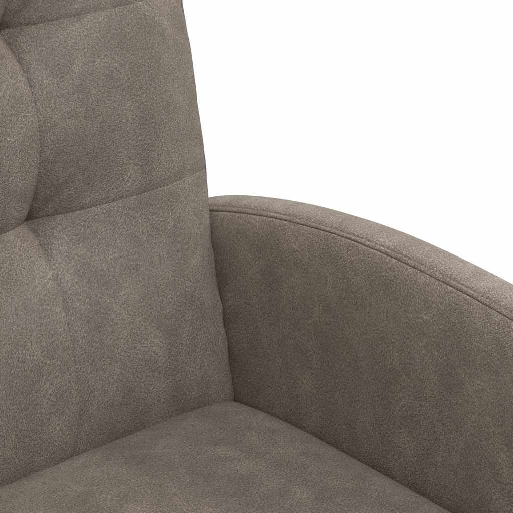 Καρέκλες Φαγητού με Ρόδες με τροχούς 2 pcs Γκρι 58 x 67 x 97 εκ