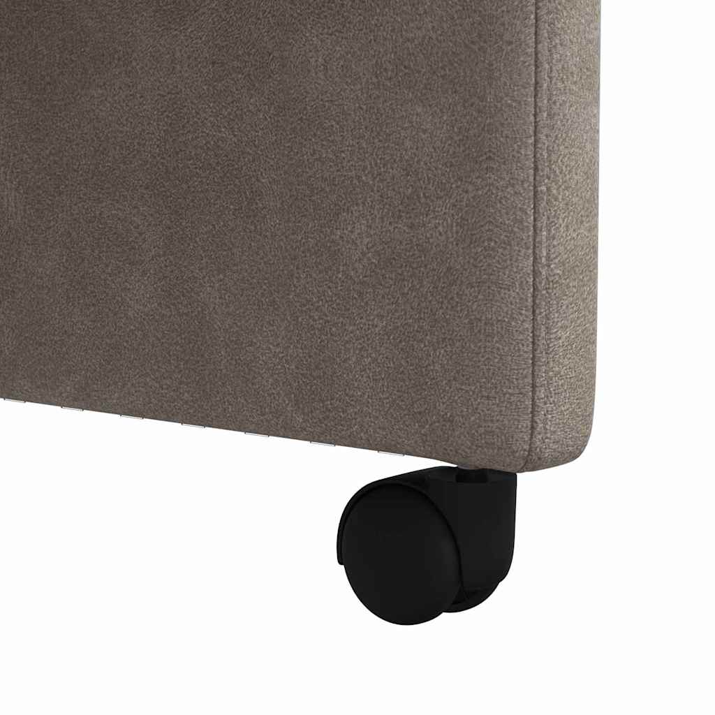 Καρέκλες Φαγητού με Ρόδες με τροχούς 2 pcs Γκρι 58 x 67 x 97 εκ