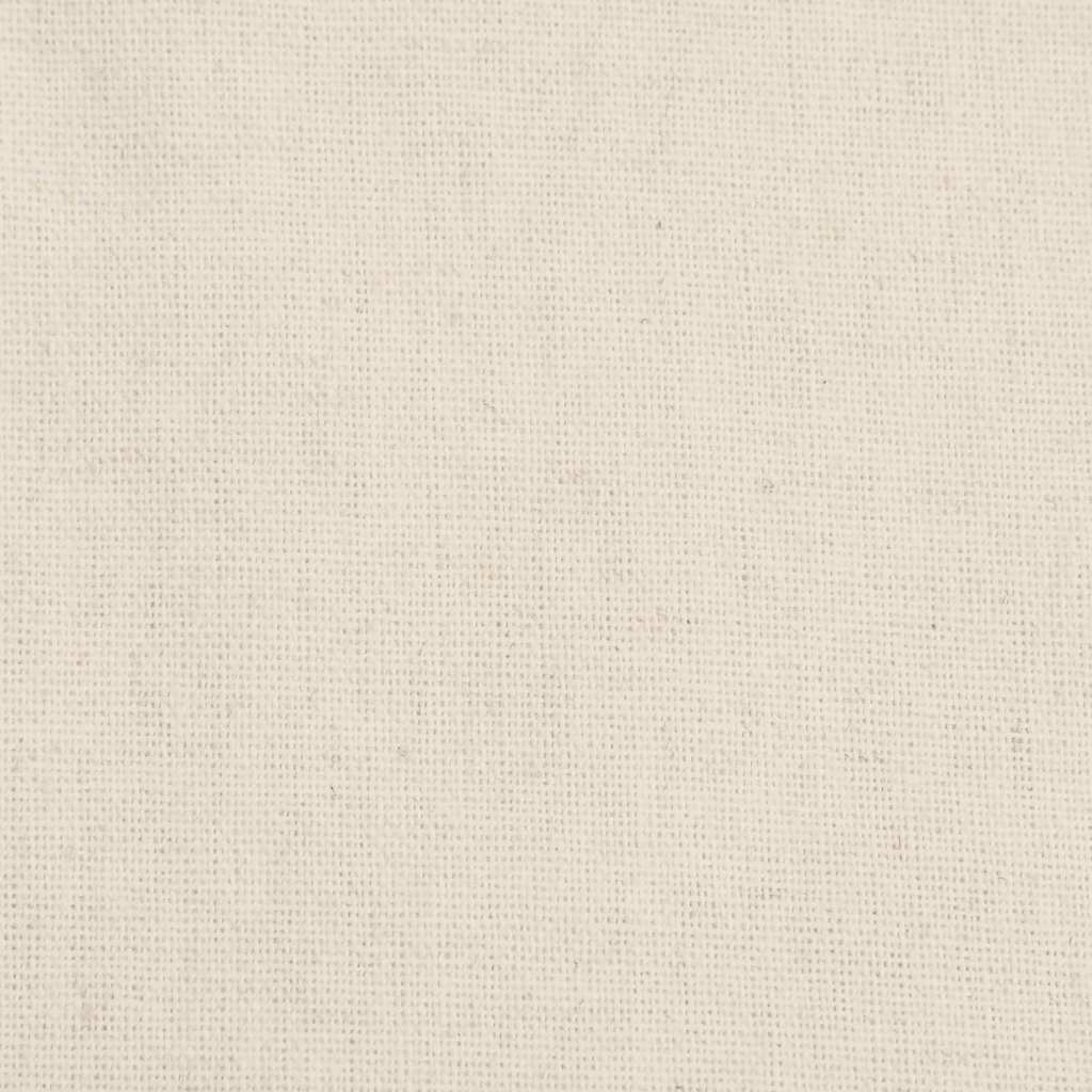 Καρέκλες φαγητού με τροχούς 2 pcs Μπεζ 57 x 67 x 95 εκ Λινό - Pakobazaar