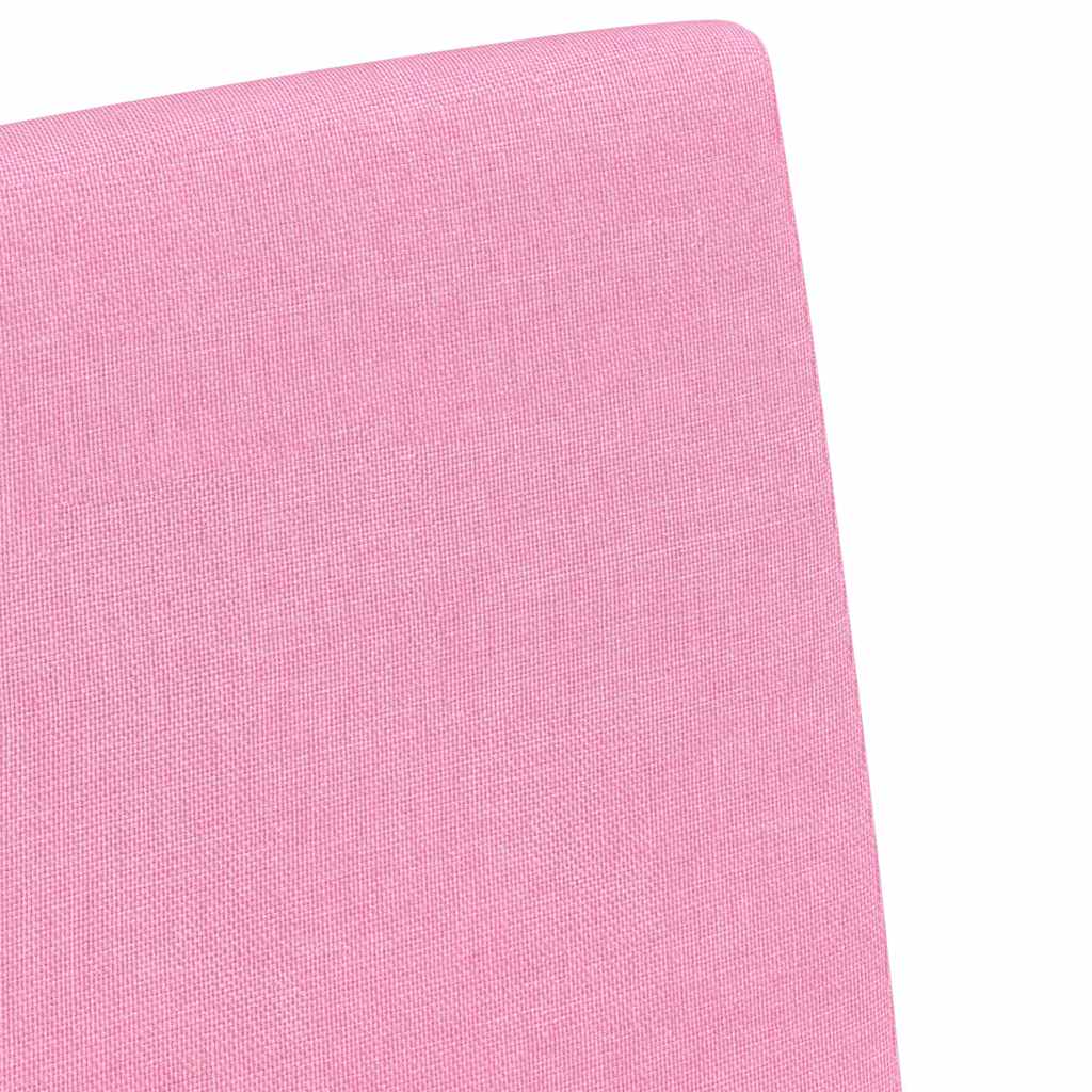 Καρέκλες φαγητού 2 pcs Ροζ 57 x 67 x 95 εκ ύφασμα