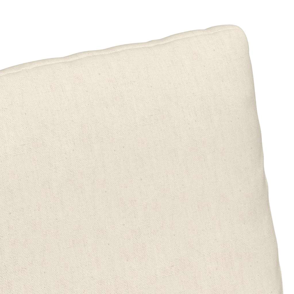 Καρέκλες φαγητού 2 pcs Μπεζ 57 x 67 x 98 εκ Λινό - Pakobazaar