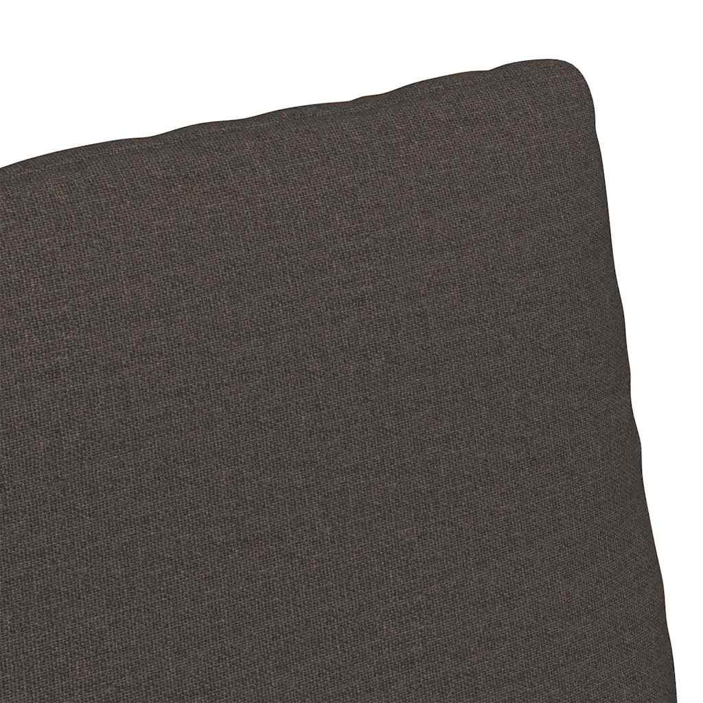Καρέκλες φαγητού 2 pcs Σκούρο γκρι 57 x 67 x 98 εκ Λινό