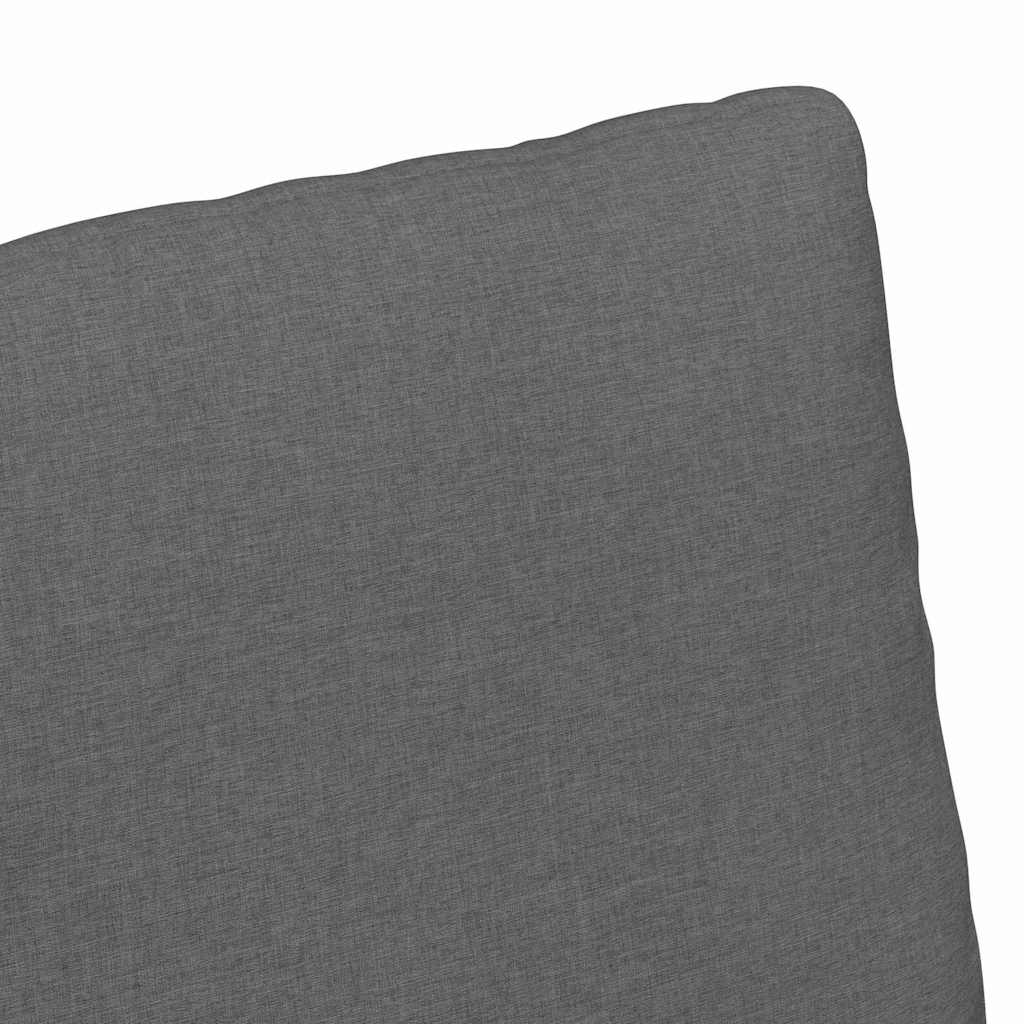 Καρέκλες φαγητού 2 pcs Σκούρο γκρι 57 x 67 x 98 εκ ύφασμα