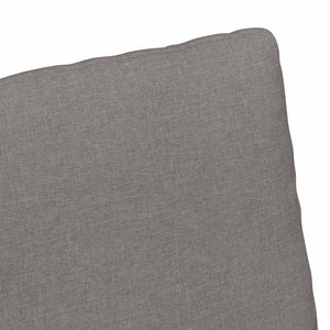 Καρέκλες φαγητού 2 τμχ. ύφασμα Taupe 57 x 67 x 98 εκ