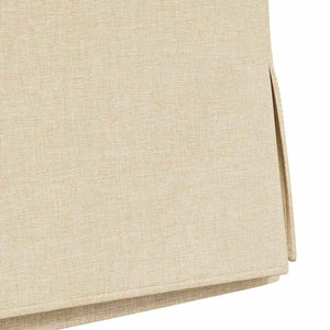 Καρέκλες φαγητού 2 pcs Κρεμ 57 x 67 x 98 εκ ύφασμα - Pakobazaar
