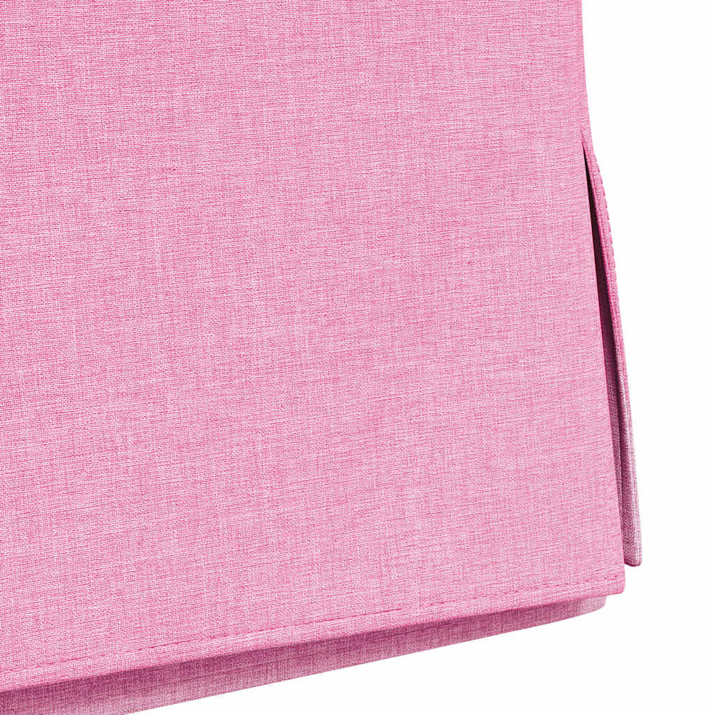 Καρέκλες φαγητού 2 pcs Ροζ 57 x 67 x 98 εκ ύφασμα