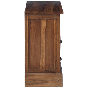 Ντουλάπι αποθήκευσης Φυσικό 60 x 30 x 60 cm Στερεό Ξύλο Τίκ - Pakobazaar