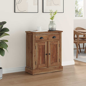 Ντουλάπι αποθήκευσης Φυσικό 65 x 30 x 75 cm Στερεό Ξύλο Τίκ - Pakobazaar