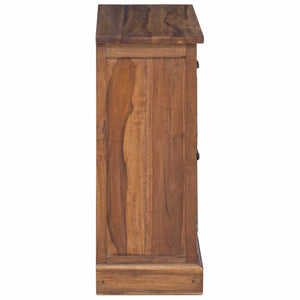 Ντουλάπι αποθήκευσης Φυσικό 65 x 30 x 75 cm Στερεό Ξύλο Τίκ - Pakobazaar
