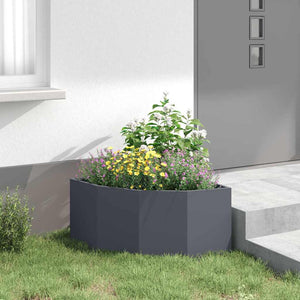Γωνιακό Ροδόδεντρο Ανθρακί 60 x 60 x 35 cm Ατσάλι